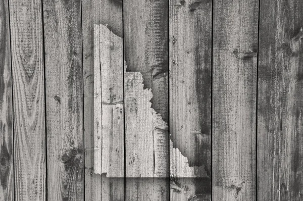 Mapa de Yukon na madeira weathered — Fotografia de Stock