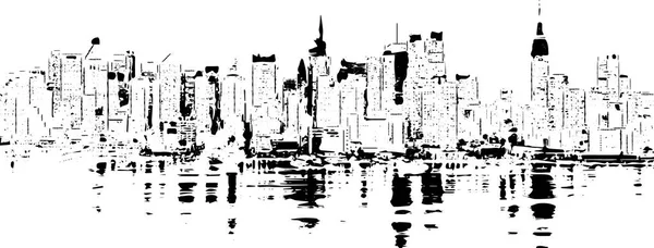 Şehir mimarisi, vintage kazınmış