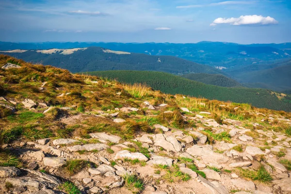 Mountains landscape. Mountain Goverla, the highest peak of Ukraine — Stock Photo, Image