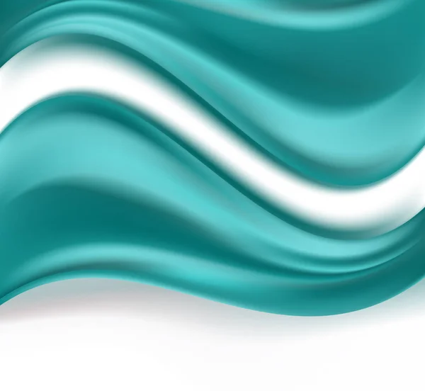 Aqua abstracte romige achtergrond. vectorillustratie — Stockvector