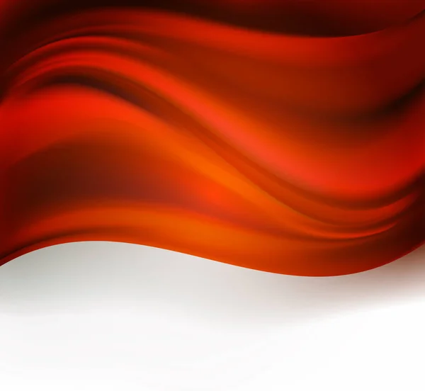 Abstrakt bakgrund med röda fällbara former. vektorillustration — Stock vektor