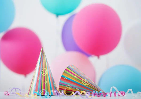 Baggrund for balloner til fødselsdag - Stock-foto