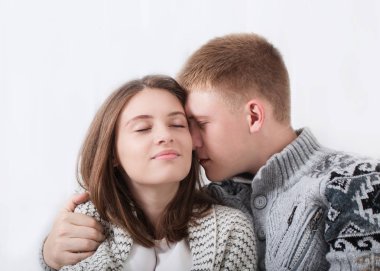 genç güzel çift kapalı