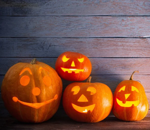 Dynie na drewniane tła z kopia miejsce