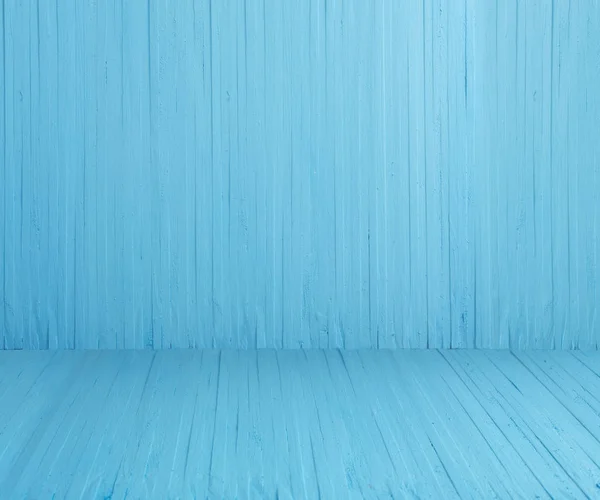 El fondo de madera azul — Foto de Stock