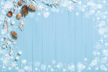 güzel mavi arka plan christmas