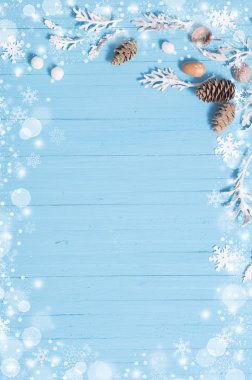 güzel mavi arka plan christmas