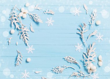 güzel mavi arka plan christmas