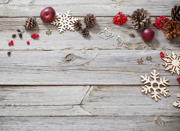 Fundo de Natal com ramo de abeto — Fotografia de Stock