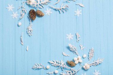 güzel mavi arka plan christmas