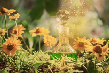 Ormandaki şişe sihirli iksir