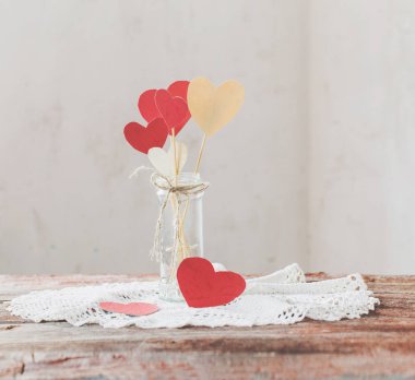 Sevgililer günü için dekorasyon