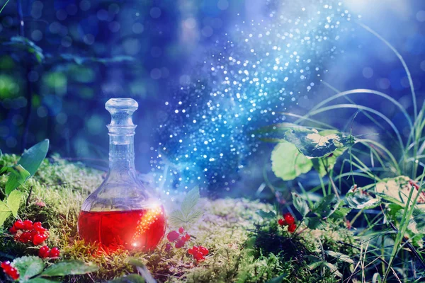 Ormandaki şişe sihirli iksir