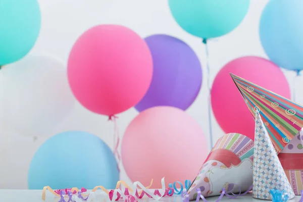 Bakgrund av ballonger för födelsedag — Stockfoto