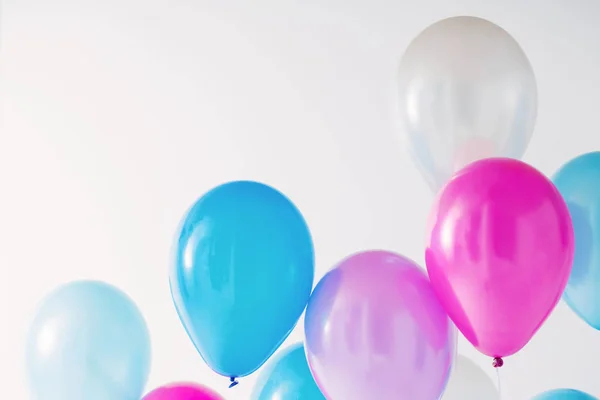 Balloons White Background — Stock Photo, Image