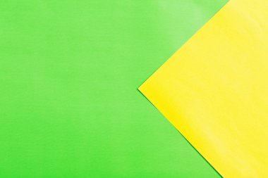yeşil ve sarı karton arkaplan