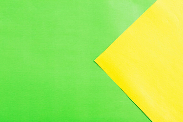 green and yelow cardboard background