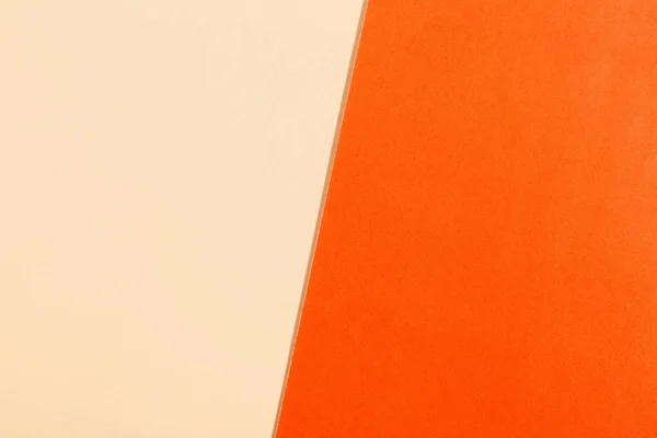 Оранжевый и бежевый фон бумаги — стоковое фото