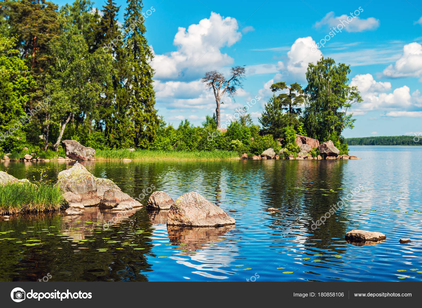 Beau Paysage Du Golfe De Finlande Image Libre De Droit Par Doroshin C 180858106