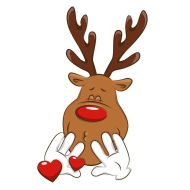 Seni tebrik Noel reindeer!