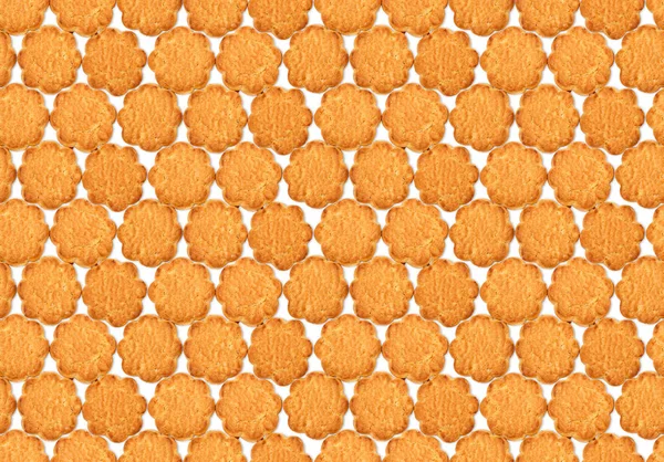 Vzor Bezešvé Pozadí Textury Přírodními Pšenice Sušenky — Stock fotografie