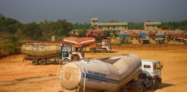 Depo kamyon nakliye hacim materyalleri için