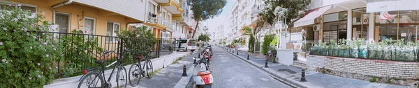 马洛街道风景。马洛是土耳其的流行旅游胜地. — 图库照片