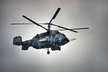 Ka-29 Rus askeri helikopter