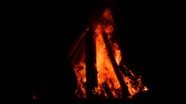 Vahşi Batı öncüleri yangın — Stok video