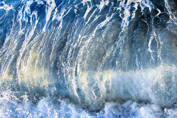 Морские волны во время шторма
