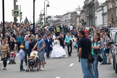 Saint Petersburg, Rusya: Yaz Festivali Deniz Kuvvetleri
