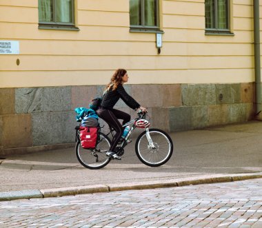 Ön ve arka beldesi bisikletçi Bisiklet sırt çantaları