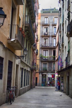 İspanya mimari motiflerle Doğu ve Moritanya kentsel binaların