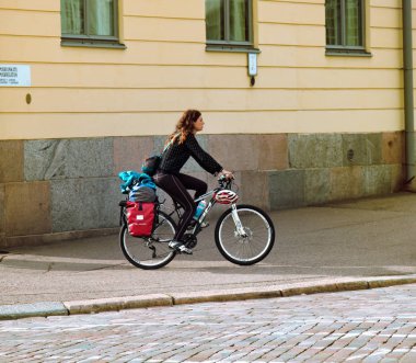 Ön ve arka beldesi bisikletçi Bisiklet sırt çantaları