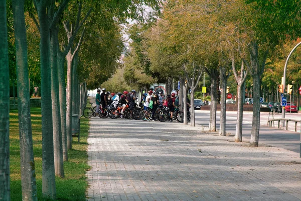 スペインの自転車を歓迎します。 — ストック写真