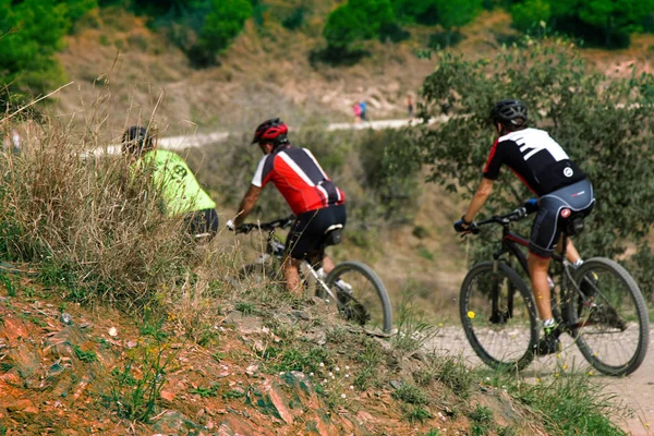Spanish bikers welcome — Stock Photo, Image