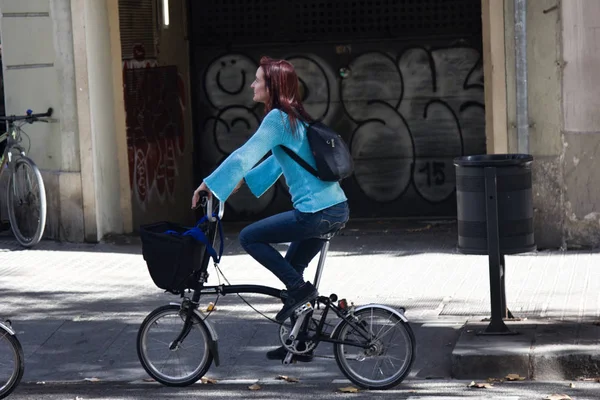 Hiszpański rowerzyści mile widziany — Zdjęcie stockowe
