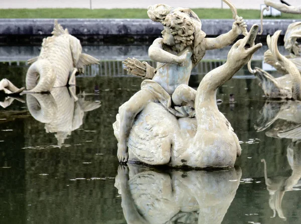 Palazzo di Versailles, fontane — Foto Stock