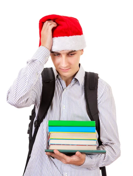 Teenager with a Books — Stock Photo, Image