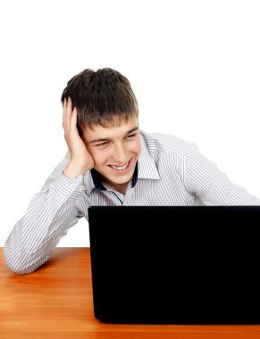 Genç laptop ile