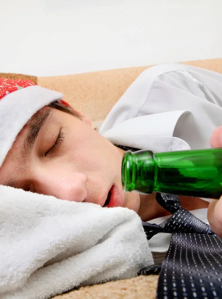 Young Man sleeping — Stock Photo, Image