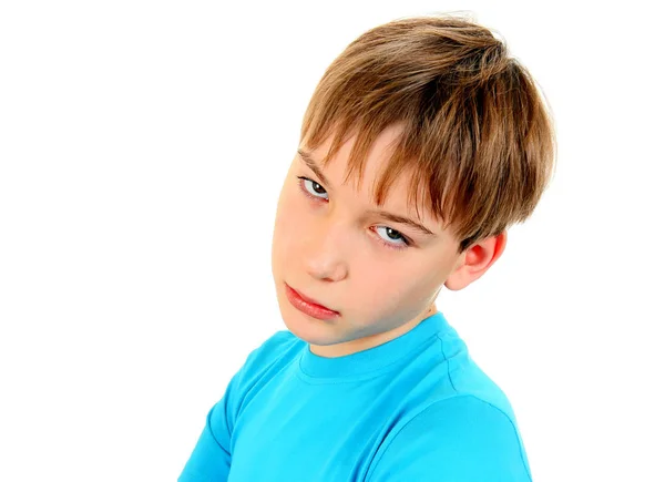 Sad Kid Portrait — Stock Photo, Image
