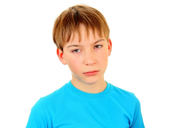 Smutné dítě portrét — Stock fotografie