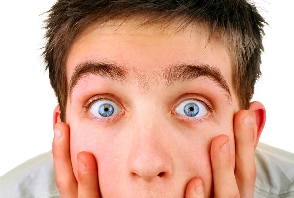 Surprised Teenager closeup — Stock Photo, Image