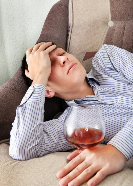 Young Man sleeping — Stock Photo, Image