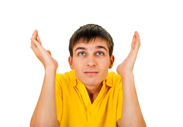 Confused Young Man — Stock Photo, Image