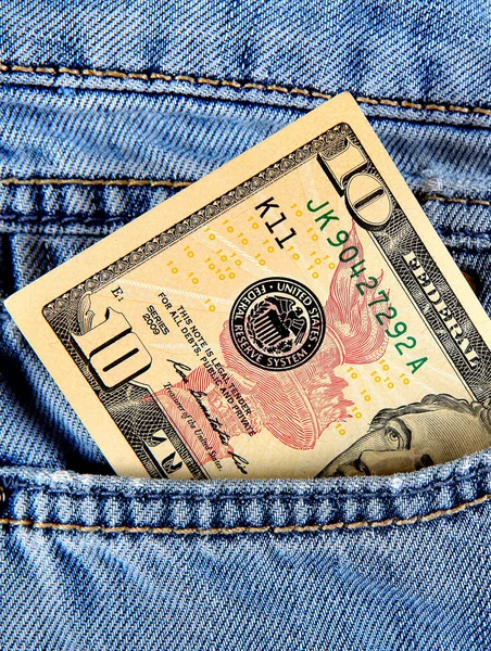 Money in the Pocket — Stock Photo, Image