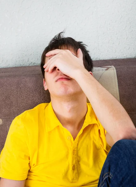 Sad Young Man — Stock Photo, Image