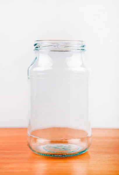 Empty Jar closeup — Stock Photo, Image