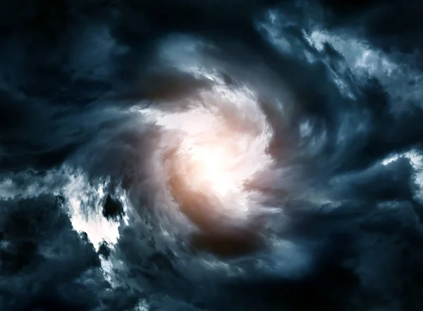 Whirlwind in the Clouds — Stock Photo, Image